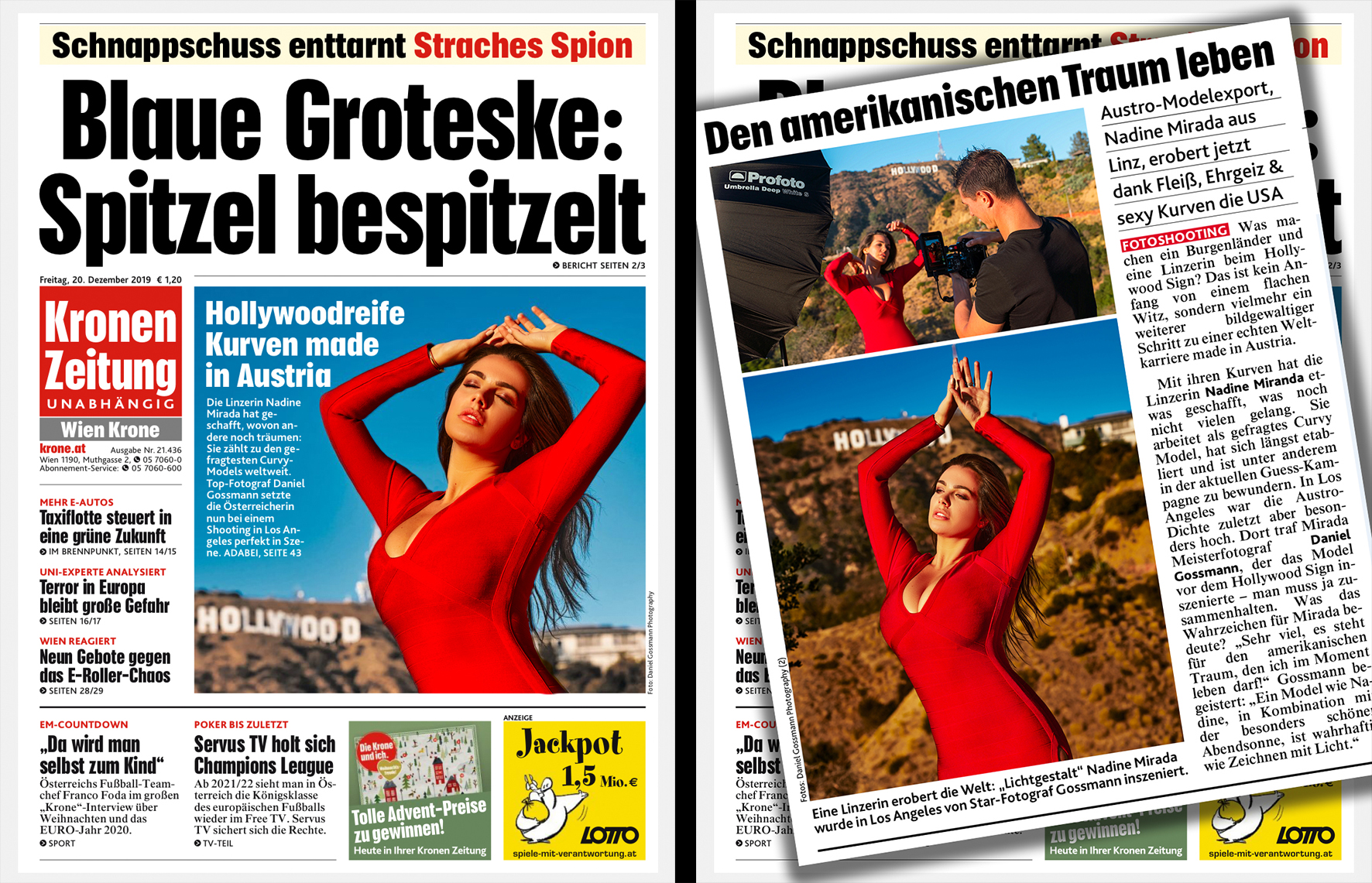 Daniel Gossmann Nadine Mirada Kronen Zeitung Presse Österreich