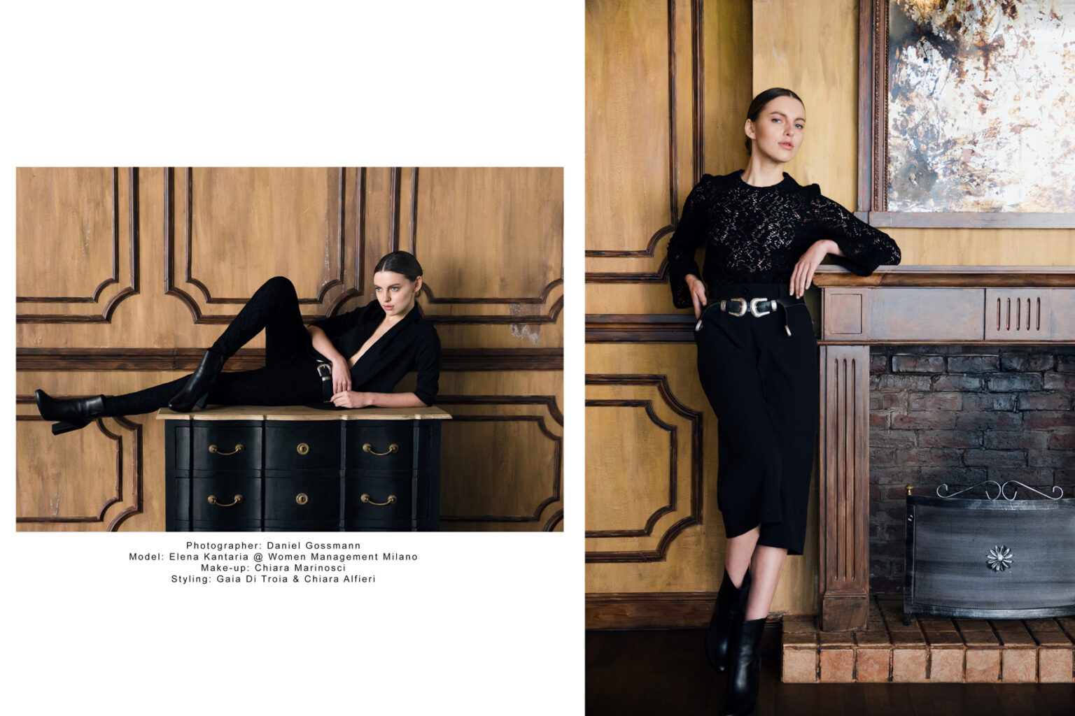 Daniel Gossmann Photographer for Women Management Elena Kantaria