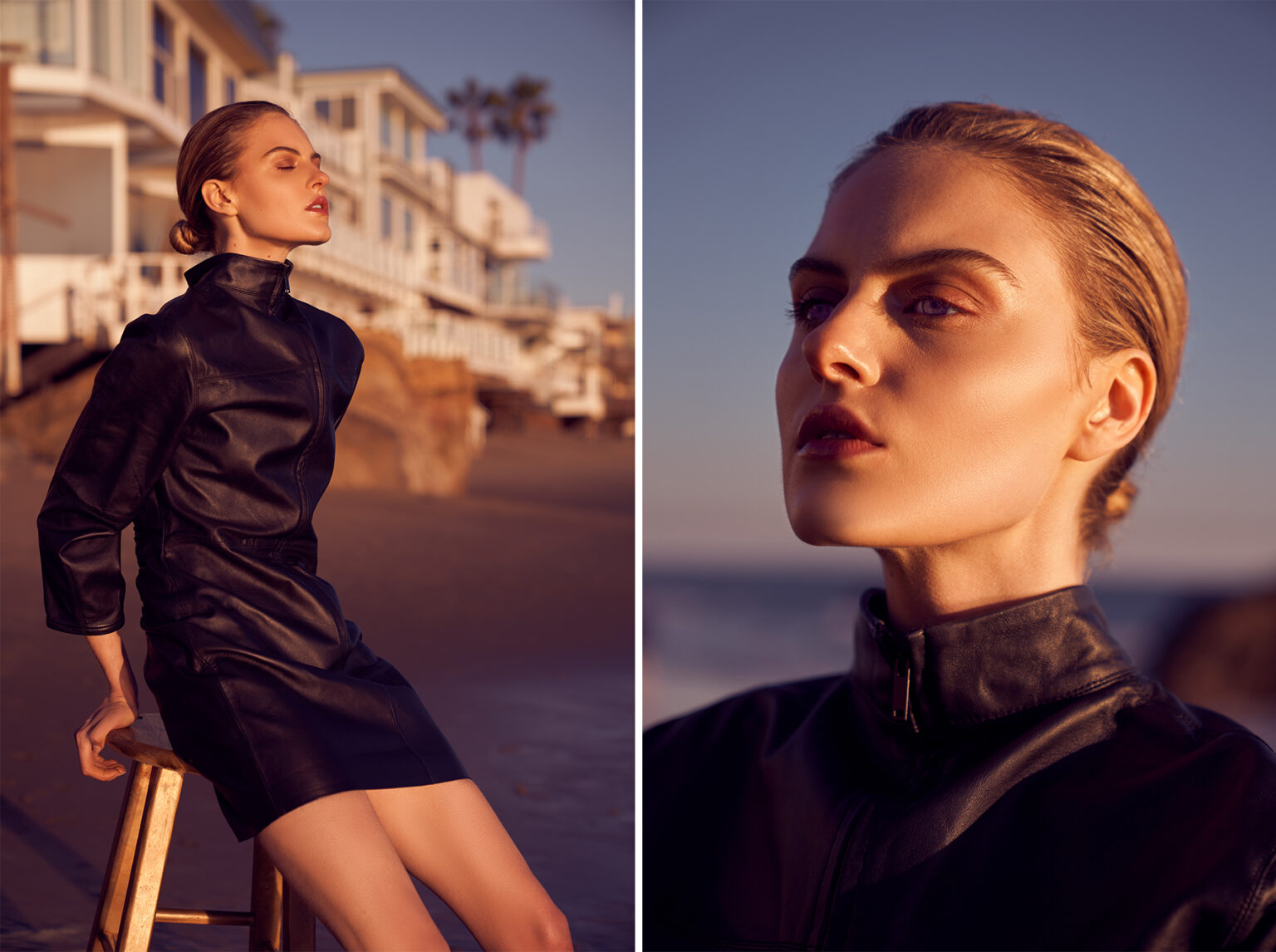 Daniel Gossmann for Two Vision Models Model Cara Ruetz